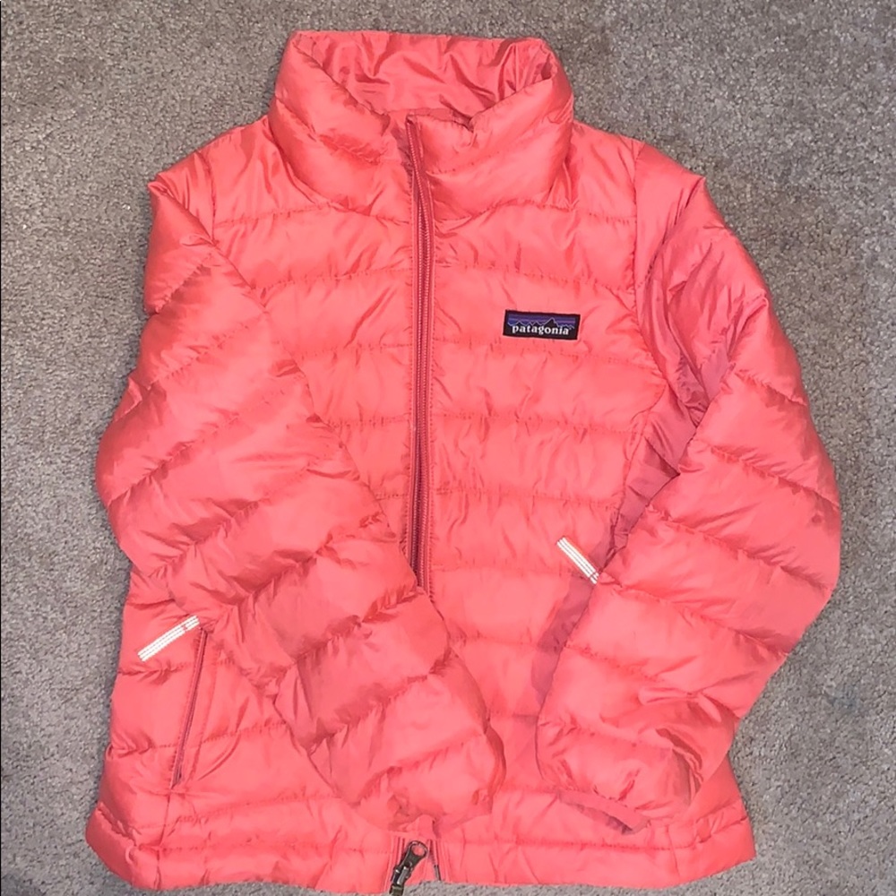 Girls Patagonia puffer jacket